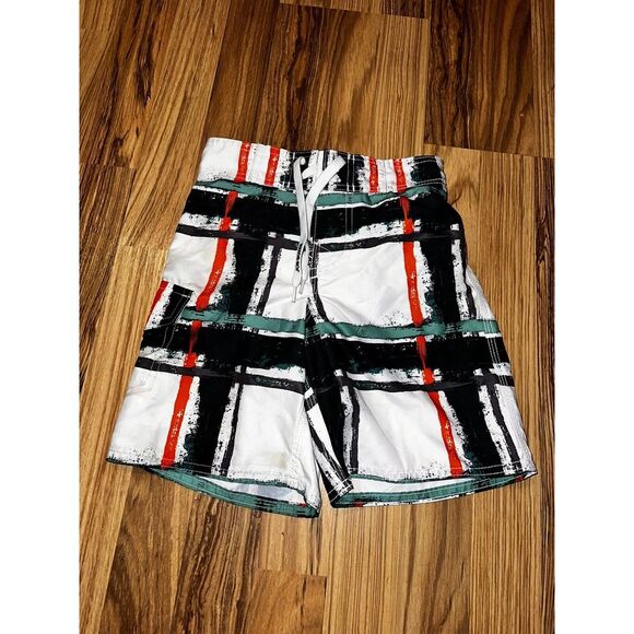 Joe Boxer Sharks Art Class Boys Swim Trunks Sz 6 Lot Of 3 - Picture 3 of 8